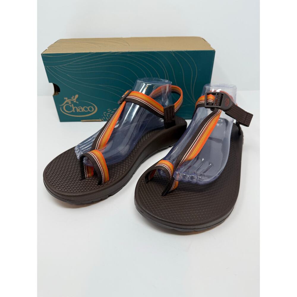 Chaco Sandals Men's Size 10 Bodhi Java Maroon Flip Flop Sandals Summer Footwear - Picture 4 of 11